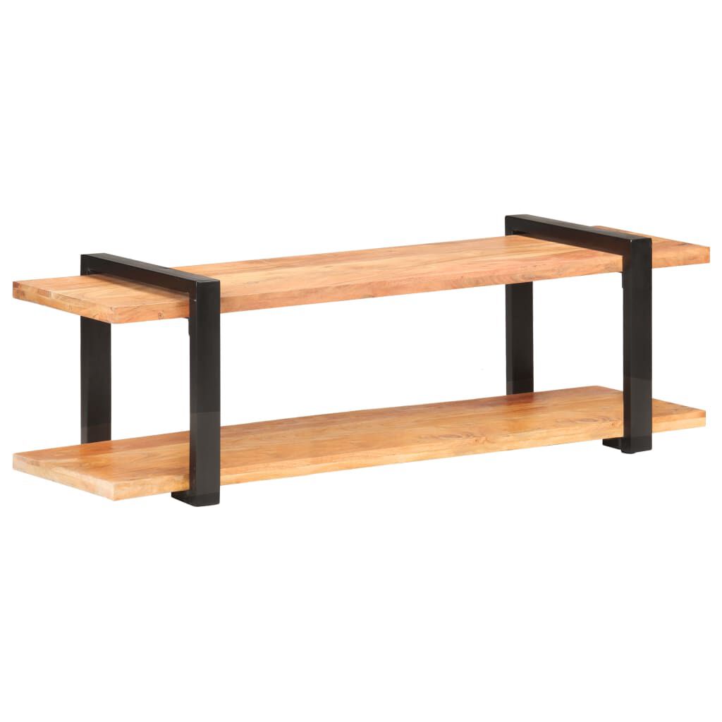 vidaXL Έπιπλο Τηλεόρασης 130 x 40 x 40 εκ. από Μασίφ Ξύλο Ακακίας
