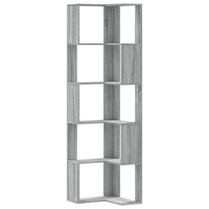 vidaXL &Beta;&iota;&beta;&lambda;&iota;&omicron;&theta;ή&kappa;&eta; &Gamma;&omega;&nu;&iota;&alpha;&kappa;ή 5 &Epsilon;&pi;. &Gamma;&kappa;&rho;&iota; Sonoma 50x50x179 &epsilon;&kappa; &Epsilon;&pi;&epsilon;&xi;. &Xi;ύ&lambda;&omicron;