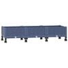 vidaXL &Kappa;ή&pi;&omicron;&sigmaf; &Gamma;&lambda;&alpha;&sigma;&tau;&rho;ά&kappa;&iota; &mu;&epsilon; &Rho;&omicron;&delta;ά&kappa;&iota;&alpha; &Mu;&pi;&lambda;&epsilon; &Gamma;&kappa;&rho;&iota; 120 x 40 x 33 cm PP
