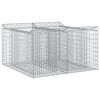 vidaXL &Alpha;&nu;&alpha;&sigma;&eta;&kappa;&omega;&mu;έ&nu;&omicron; &kappa;&rho;&epsilon;&beta;ά&tau;&iota; gabion 100 x 100 x 60 &epsilon;&kappa;. &Alpha;&sigma;&eta;&mu;ί