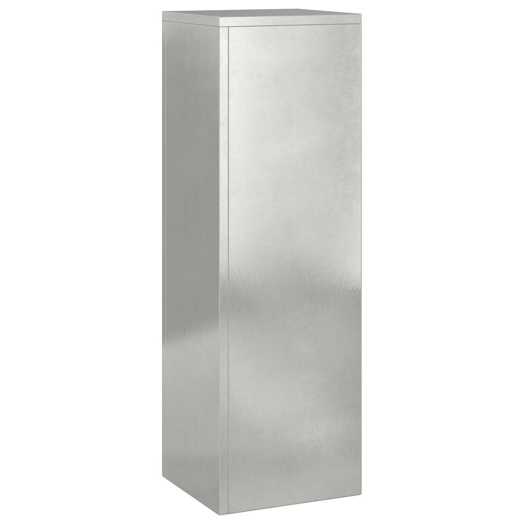 vidaXL Εξωτερικοί Στηρίγματα Φυτών Στήλη 2 τμχ 24x24x75 εκ Ανοξείδωτο ατσάλι