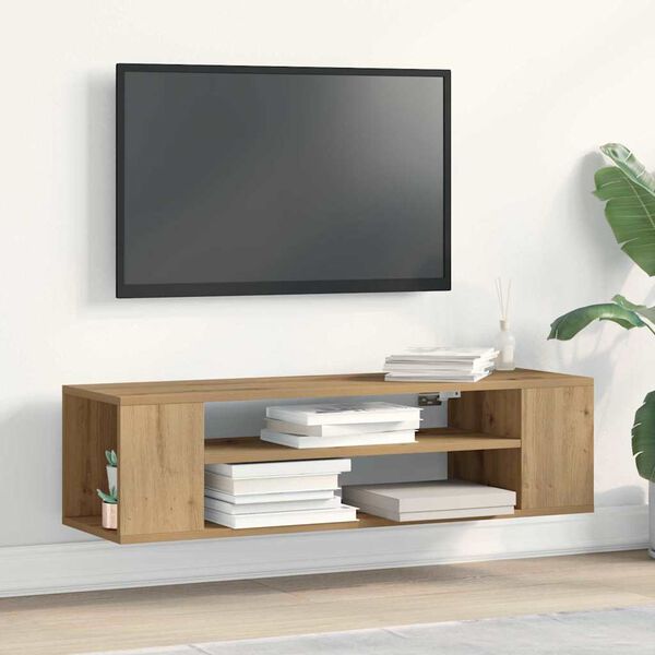 vidaXL &Nu;&tau;&omicron;&upsilon;&lambda;ά&pi;&iota; TV artisian oak 100 x 30 x 26,5 &epsilon;&kappa; &Epsilon;&pi;&epsilon;&xi;&epsilon;&rho;&gamma;&alpha;&sigma;&mu;έ&nu;&omicron; &xi;ύ&lambda;&omicron;