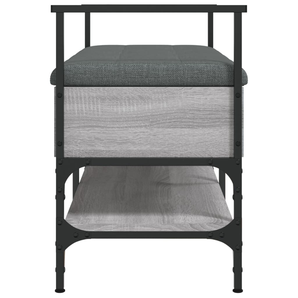 vidaXL Παπουτσοθήκη Γκρι Sonoma 85,5x42x57,5εκ. από Επεξεργασμένο Ξύλο