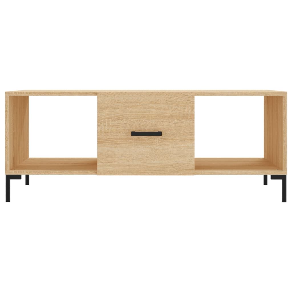 vidaXL Τραπεζάκι Σαλονιού Sonoma Δρυς 102x50x40 εκ. από Επεξεργ. Ξύλο