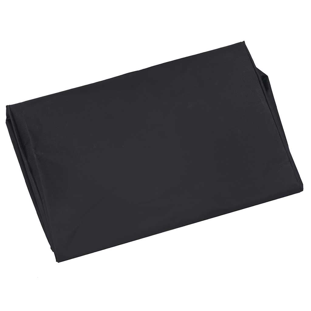 vidaXL Επένδυση Καροτσιού Κήπου Μαύρη 81 x 41 x 21 εκ.Υφασμάτινη