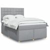 vidaXL &Kappa;&rho;&epsilon;&beta;ά&tau;&iota; Boxspring &mu;&epsilon; &Sigma;&tau;&rho;ώ&mu;&alpha; &Alpha;&nu;&omicron;&iota;&chi;&tau;ό &Gamma;&kappa;&rho;&iota; 140x200 &epsilon;&kappa;. &Upsilon;&phi;&alpha;&sigma;&mu;ά&tau;&iota;&nu;&omicron;