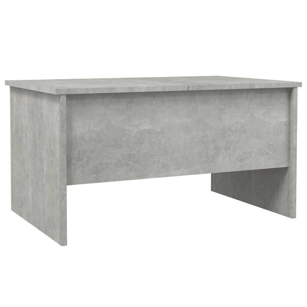 vidaXL Τραπεζάκι Σαλονιού Γκρι Σκυρ. 80x50x42,5 εκ. Επεξεργ. Ξύλο
