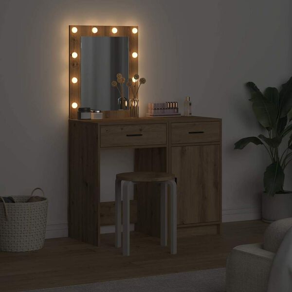 vidaXL &Tau;&rho;&alpha;&pi;έ&zeta;&iota; &pi;&epsilon;&rho;&iota;&pi;&omicron;ί&eta;&sigma;&eta;&sigmaf; &mu;&epsilon; &sigma;&upsilon;&rho;&tau;ά&rho;&iota; 2 pcs &Kappa;&alpha;&phi;έ 50 x 41 x 135 &epsilon;&kappa;