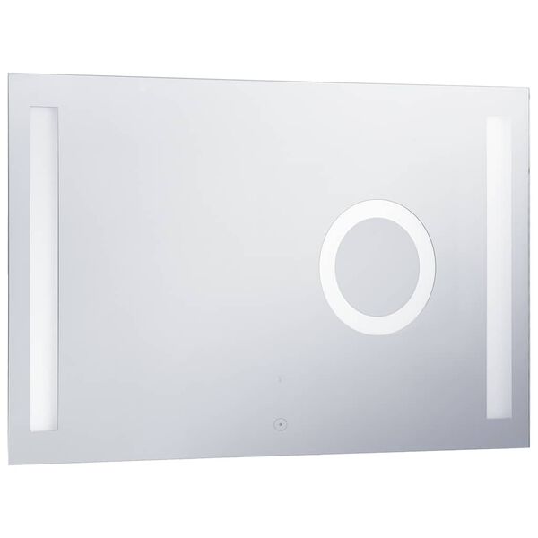 vidaXL Καθρέφτης Μπάνιου Τοίχου με LED/Αισθητήρα Κίνησης 100 x 60 εκ.