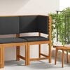 vidaXL Καρέκλα Κήπου Καφέ 50 x 50 x 91 εκ. Μασίφ ξύλο ακακίας