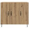 vidaXL &Pi;&lambda;&alpha;ϊ&nu;ό &gamma;&rho;&alpha;&phi;&epsilon;ί&omicron; Artisan Oak 90 x 32,5 x 80 &epsilon;&kappa; &Epsilon;&pi;&epsilon;&xi;&epsilon;&rho;&gamma;&alpha;&sigma;&mu;έ&nu;&omicron; &xi;ύ&lambda;&omicron;