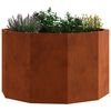 vidaXL &Gamma;&lambda;ά&sigma;&tau;&rho;&alpha; &Sigma;&kappa; rusty 60 x 60 x 35 cm &Alpha;&tau;&sigma;ά&lambda;&iota; &Sigma;&kappa;&lambda;&eta;&rho;&upsilon;&theta;έ&nu; &sigma;&tau;&omicron;&nu; &Alpha;έ&rho;&alpha;