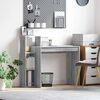 vidaXL Γραφείο Γκρίζο Σονομα 100 x 40 x 90 cm Επεξεργασμένο ξύλο