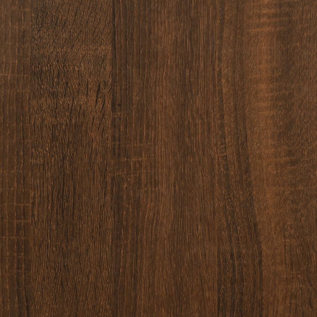 vidaXL Παπουτσοθήκη Καφέ Δρυς 60 x 30 x 85 εκ. Επεξεργασμένο Ξύλο