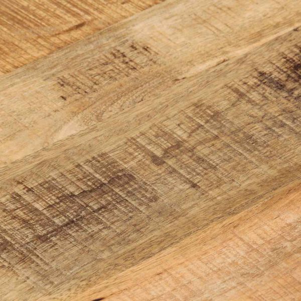 vidaXL Επιφάνεια Τραπεζιού Στρογγυλή Ø40x2,5εκ Μασίφ Ακατ. Ξύλο Μάνγκο