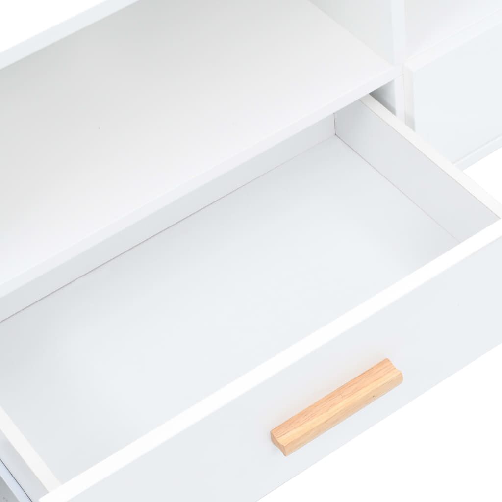 vidaXL Έπιπλο Τηλεόρασης Λευκό 160 x 40 x 55 εκ. από MDF
