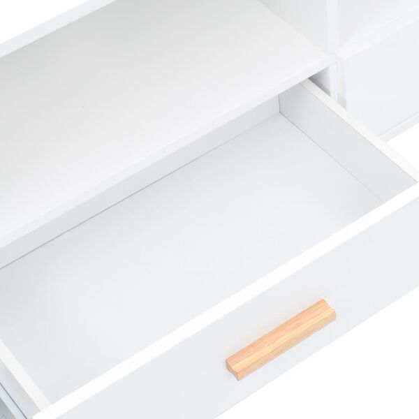 vidaXL Έπιπλο Τηλεόρασης Λευκό 160 x 40 x 55 εκ. από MDF