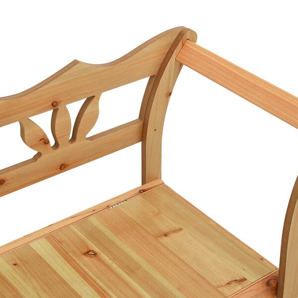 vidaXL Πάγκος 107 x 45 x 75,5 εκ. από Μασίφ Ξύλο Ελάτης