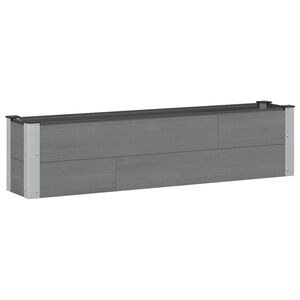 vidaXL &Upsilon;&pi;&epsilon;&rho;&upsilon;&psi;&omega;&mu;έ&nu;&eta; &Zeta;&alpha;&rho;&nu;&tau;&iota;&nu;&iota;έ&rho;&alpha; &Gamma;&kappa;&rho;&iota; 150 x 30 x 36 &epsilon;&kappa; WPC &kappa;&alpha;&iota; &Alpha;&lambda;&omicron;&upsilon;&mu;ί&nu;&iota;&omicron;