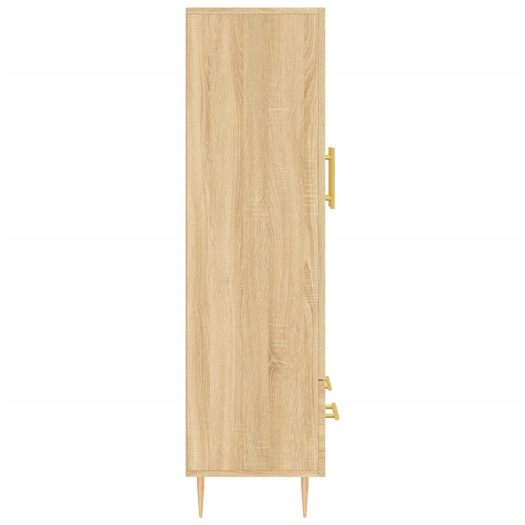 vidaXL Ντουλάπα Sonoma Δρυς 69,5 x 31 x 115 εκ. από Επεξεργασμένο Ξύλο