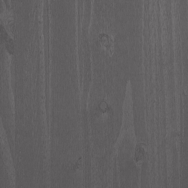vidaXL Έπιπλο Τηλεόρασης HAMAR Αν. Γκρι 106x40x40εκ. Μασίφ Ξύλο Πεύκου