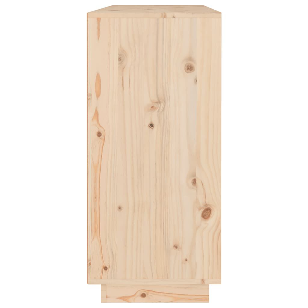vidaXL Μπουφές 110 x 34 x 75 εκ. από Μασίφ Ξύλο Πεύκου