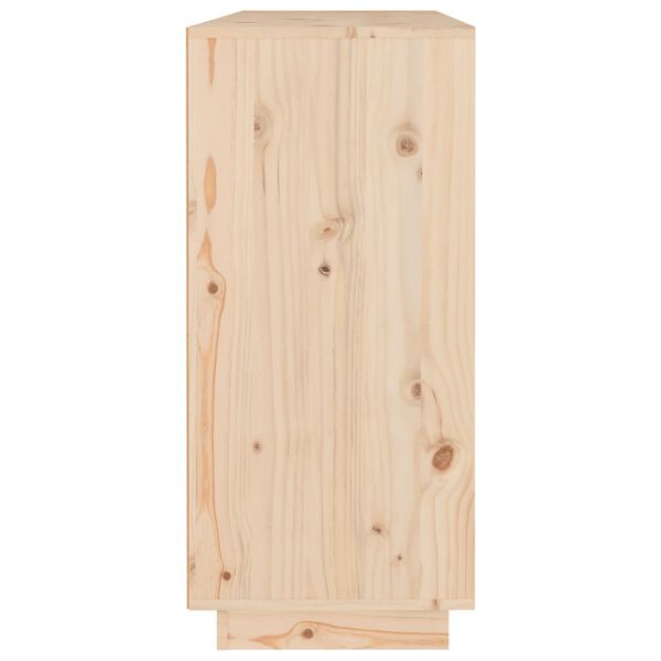 vidaXL Μπουφές 110 x 34 x 75 εκ. από Μασίφ Ξύλο Πεύκου