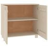 vidaXL Ντουλάπι HAMAR Καφέ Μελί 85 x 35 x 80 εκ. Μασίφ Ξύλο Πεύκου