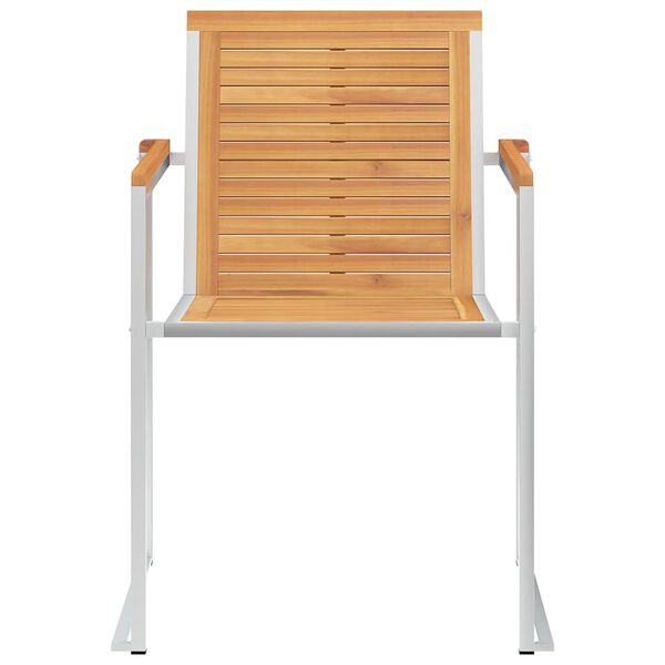 vidaXL Καρέκλες Κήπου 6 τεμ. από Μασίφ Ξύλο Teak με Μαξιλάρια