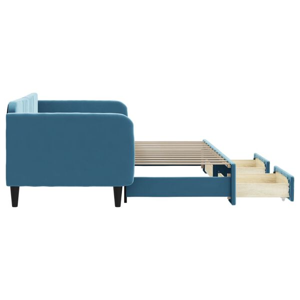 vidaXL &Kappa;&alpha;&nu;&alpha;&pi;έ&sigmaf; &Kappa;&rho;&epsilon;&beta;ά&tau;&iota; &Sigma;&upsilon;&rho;ό&mu;&epsilon;&nu;&omicron;&sigmaf; &Mu;&pi;&lambda;&epsilon; 90x200 &epsilon;&kappa;. &Beta;&epsilon;&lambda;&omicron;ύ&delta;&iota;&nu;&omicron;&sigmaf; & &Sigma;&upsilon;&rho;&tau;ά&rho;&iota;&alpha;