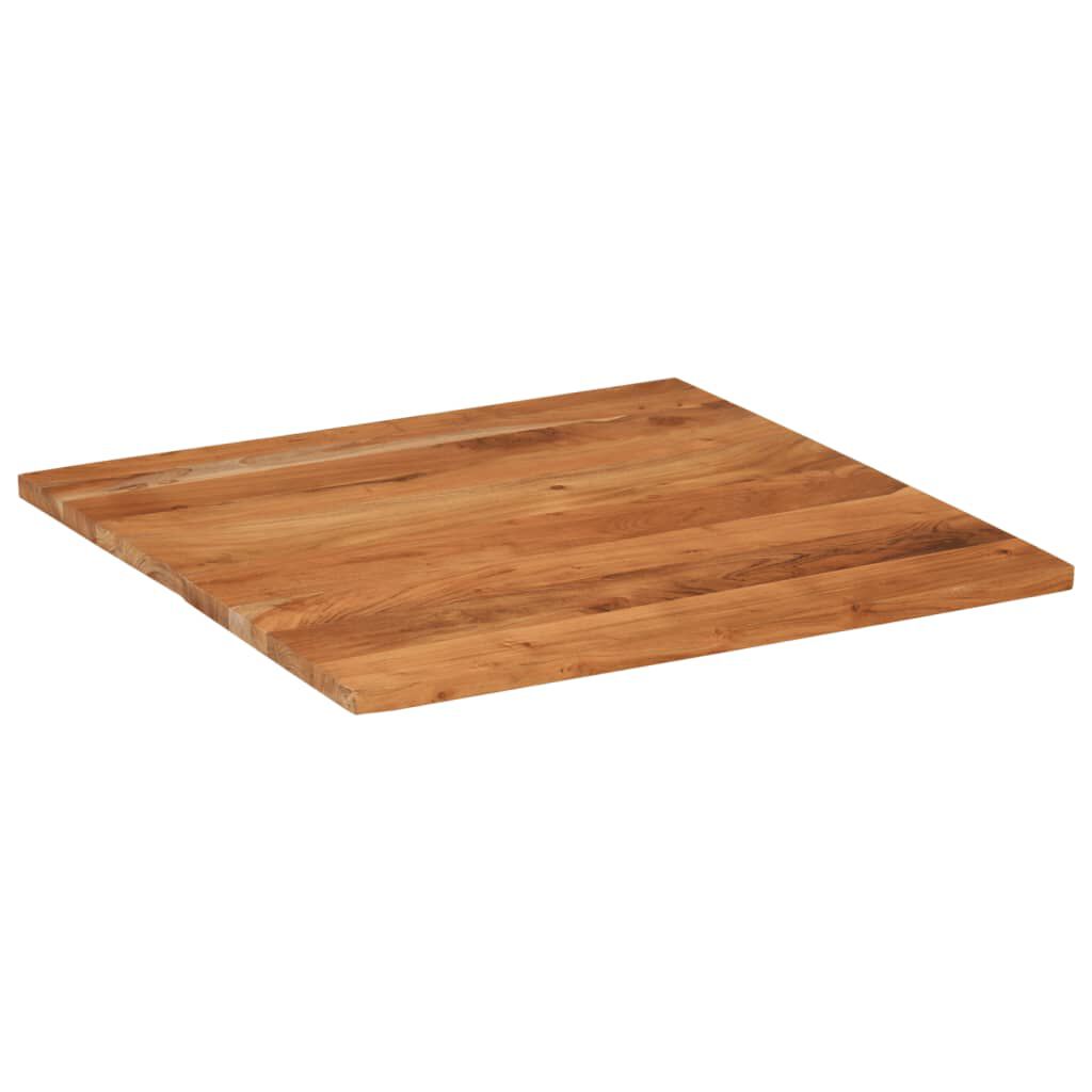 vidaXL Επιφάνεια Τραπεζιού Τετράγωνη 80x80x3,8 εκ. Μασίφ Ξύλο Ακακίας