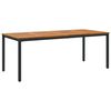 vidaXL &Epsilon;&xi;&omega;&tau;&epsilon;&rho;&iota;&kappa;ό &Tau;&rho;&alpha;&pi;έ&zeta;&iota; &Phi;&upsilon;&sigma;&iota;&kappa;ό &kappa;&alpha;&iota; &Mu;&alpha;ύ&rho;&omicron; 200 x 90 x 75 cm