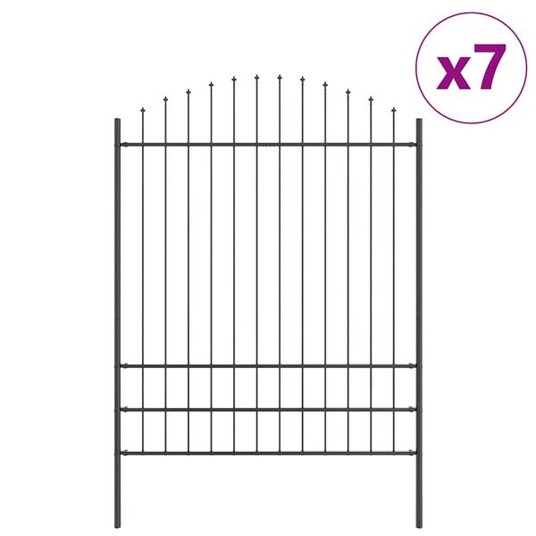 vidaXL &Phi;&rho;ά&chi;&tau;&eta;&sigmaf; &Kappa;ή&pi;&omicron;&upsilon; 7 pcs &Gamma;&kappa;&rho;&iota; 170 x 225 cm