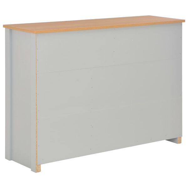 vidaXL Μπουφές Γκρι 112 x 35 x 81 εκ.