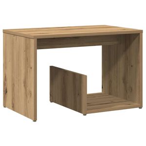 vidaXL Side Table Artisan Oak 59x36x38 cm &Kappa;&alpha;&tau;&alpha;&sigma;&kappa;&epsilon;&upsilon;&alpha;&sigma;&mu;έ&nu;&omicron; &xi;ύ&lambda;&omicron;