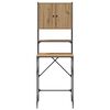 vidaXL Ντουλάπι πλυντηρίου artisan δρυς 68 x 48.5 x 194 εκ