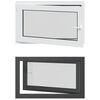 vidaXL &Pi;&alpha;&rho;ά&theta;&upsilon;&rho;&omicron; &Kappa;ά&tau;&omega; &Sigma;&tau;&rho;ώ&mu;&alpha;&tau;&omicron;&sigmaf; RISOR 100 x 50 cm PVC &kappa;&alpha;&iota; &Gamma;&upsilon;&alpha;&lambda;ί &Alpha;&nu;&theta;&rho;&alpha;&kappa;ί