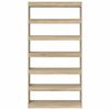 vidaXL Βιβλιοθήκη Δρύς Sonoma 100 x 30 x 198 εκ. Επεξεργασμένο ξύλο