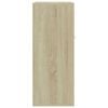 vidaXL Ντουλάπι Sonoma Δρυς 60 x 30 x 75 εκ. από Επεξ. Ξύλο