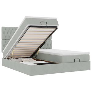 vidaXL &Omicron;&theta;&omega;&mu;&alpha;&nu;&iota;&kappa;ό &kappa;&rho;&epsilon;&beta;ά&tau;&iota; &mu;&epsilon; &sigma;&tau;&rho;ώ&mu;&alpha;&tau;&alpha; & LEDs &Alpha;&nu;&omicron;&iota;&chi;&tau;ό &gamma;&kappa;&rho;&iota; &Beta;&epsilon;&lambda;&omicron;ύ&delta;&omicron;