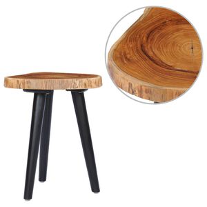 vidaXL &Tau;&rho;&alpha;&pi;&epsilon;&zeta;ά&kappa;&iota; &Sigma;&alpha;&lambda;&omicron;&nu;&iota;&omicron;ύ 40 x 45 &epsilon;&kappa;. &alpha;&pi;ό &Mu;&alpha;&sigma;ί&phi; &Xi;ύ&lambda;&omicron; Teak