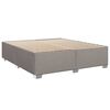 vidaXL &Kappa;&rho;&epsilon;&beta;ά&tau;&iota; Boxspring &mu;&epsilon; &Sigma;&tau;&rho;ώ&mu;&alpha; Taupe 180x200 &epsilon;&kappa;. &Upsilon;&phi;&alpha;&sigma;&mu;ά&tau;&iota;&nu;&omicron;