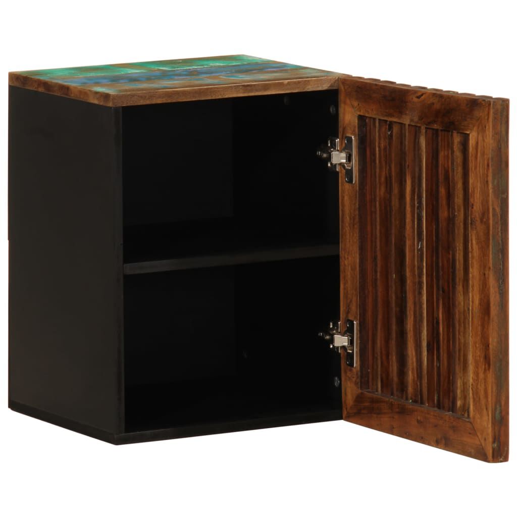 vidaXL Ντουλάπι Μπάνιου Επιτοίχιο 38x34x48 εκ. από Μασίφ Ξύλο Ακακίας