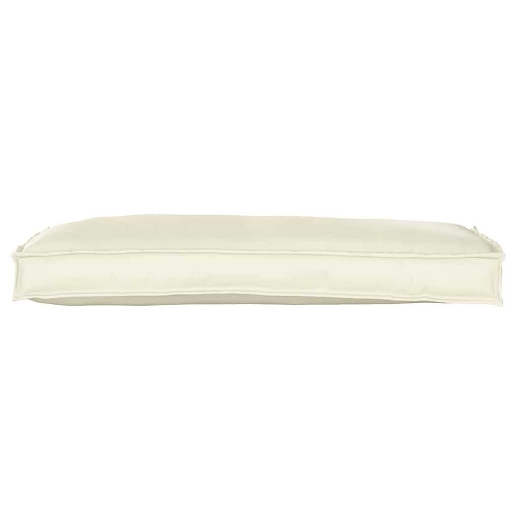 vidaXL Σετ Μαξιλαριών Πάγου 2 pcs Κρεμ 100 x 40 x 8 εκ Ύφασμα Oxford