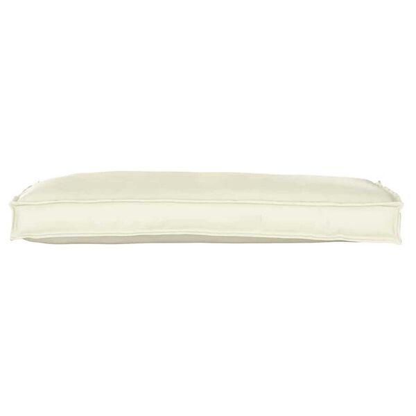 vidaXL Σετ Μαξιλαριών Πάγου 2 pcs Κρεμ 100 x 40 x 8 εκ Ύφασμα Oxford
