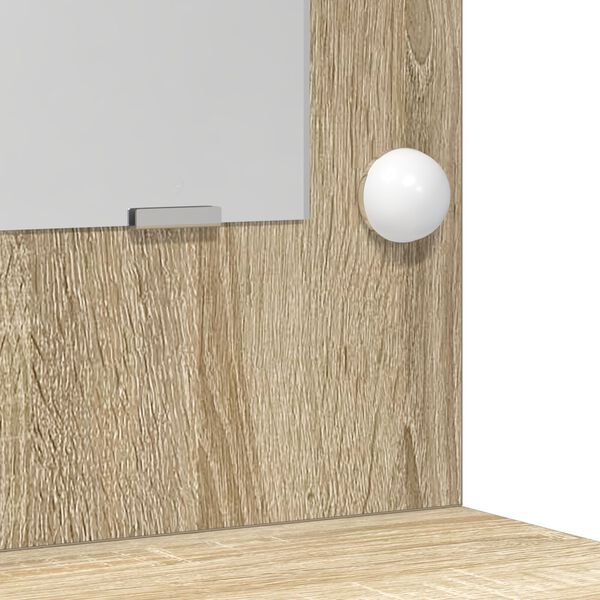 vidaXL Κομοδίνο Sonoma Δρυς 50 x 41 x 135 εκ Επεξεργασμένο ξύλο