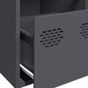 vidaXL Ντουλάπι Ανθρακί 68x39x73,5 εκ. από Χάλυβα Ψυχρής Έλασης