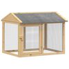 vidaXL Κοτέτσι Καφέ 225 x 60 x 89 εκ