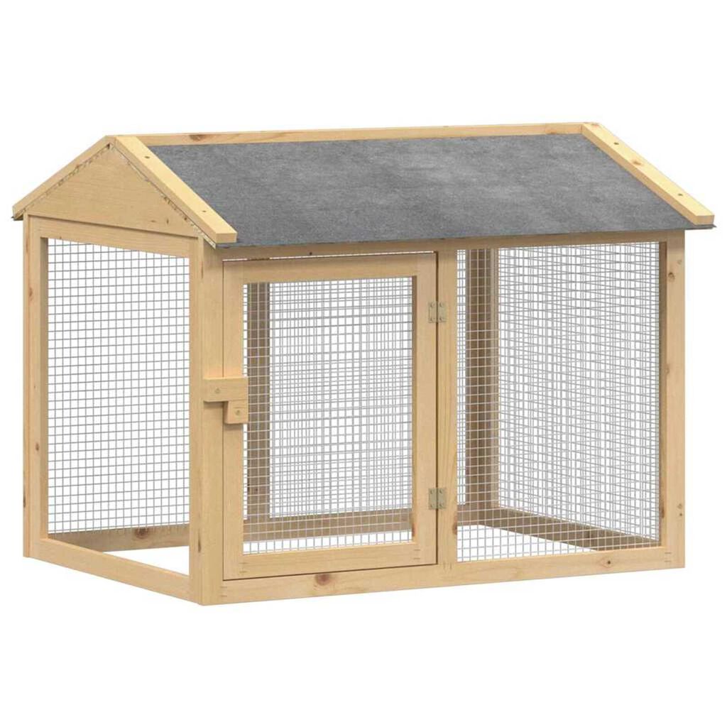 vidaXL Κοτέτσι Καφέ 225 x 60 x 89 εκ
