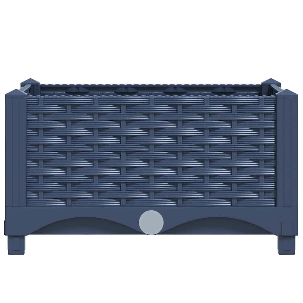 vidaXL Ζαρντινιέρα 120 x 40 x 23 εκ. από Πολυπροπυλένιο